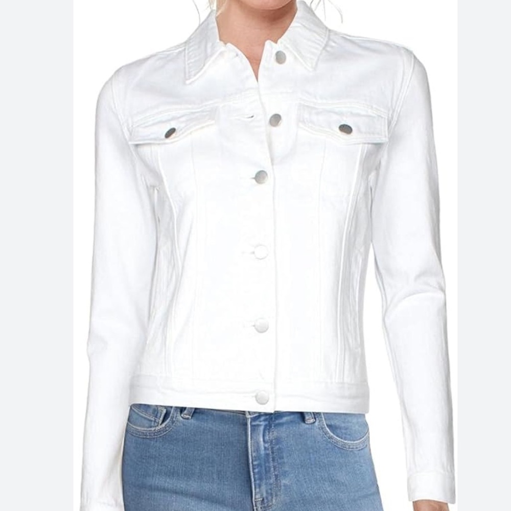 J Brand White Denim Jacket NWOT